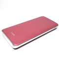 VMIDirect 10000mAh Power Bank in pink, slim design for portable charging on the go