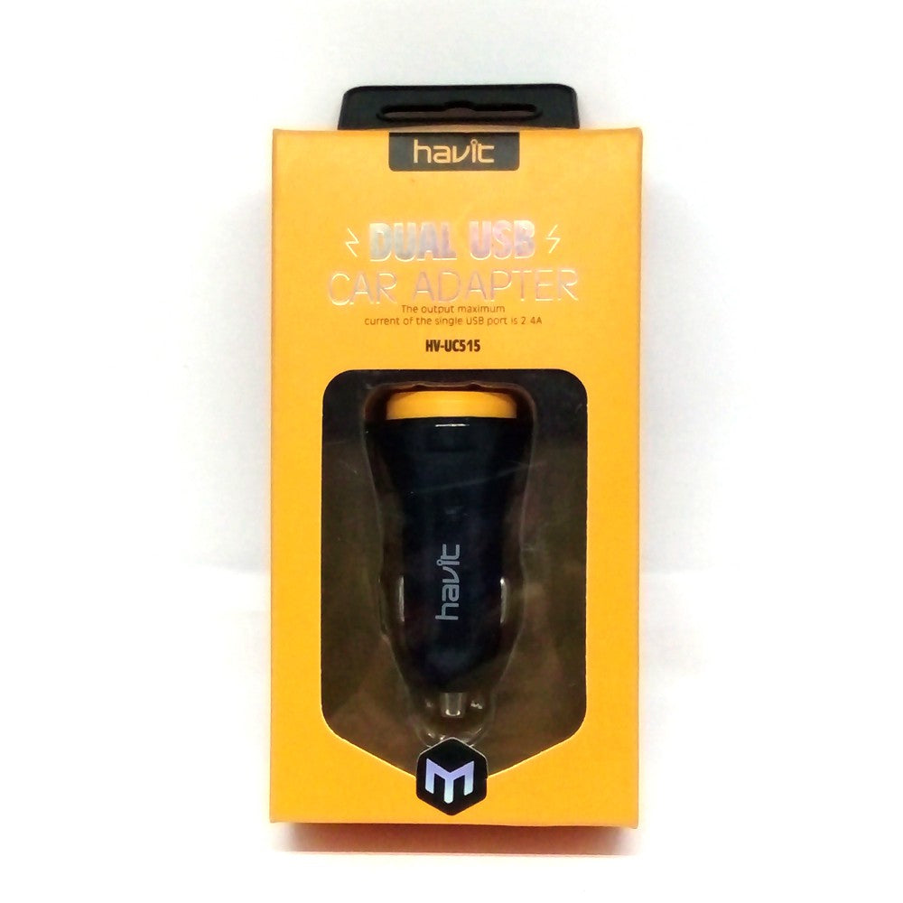 Havit Dual USB Car Charger with Compact Design for Fast Charging on the Go