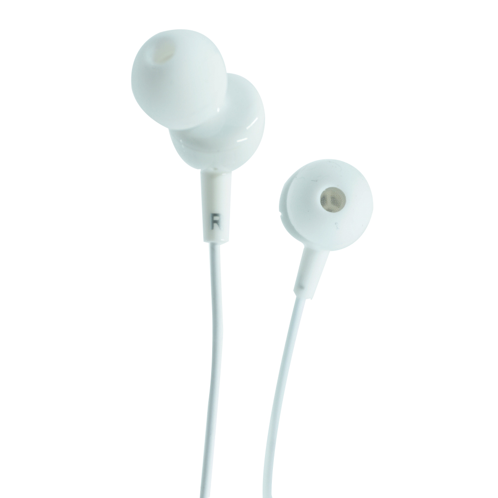 VMIDirect White Earbuds With Microphone for Clear Calls and Music Enjoyment