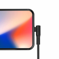 VMIDirect Fast Charger Data Wire connected to a smartphone screen displaying vibrant colors
