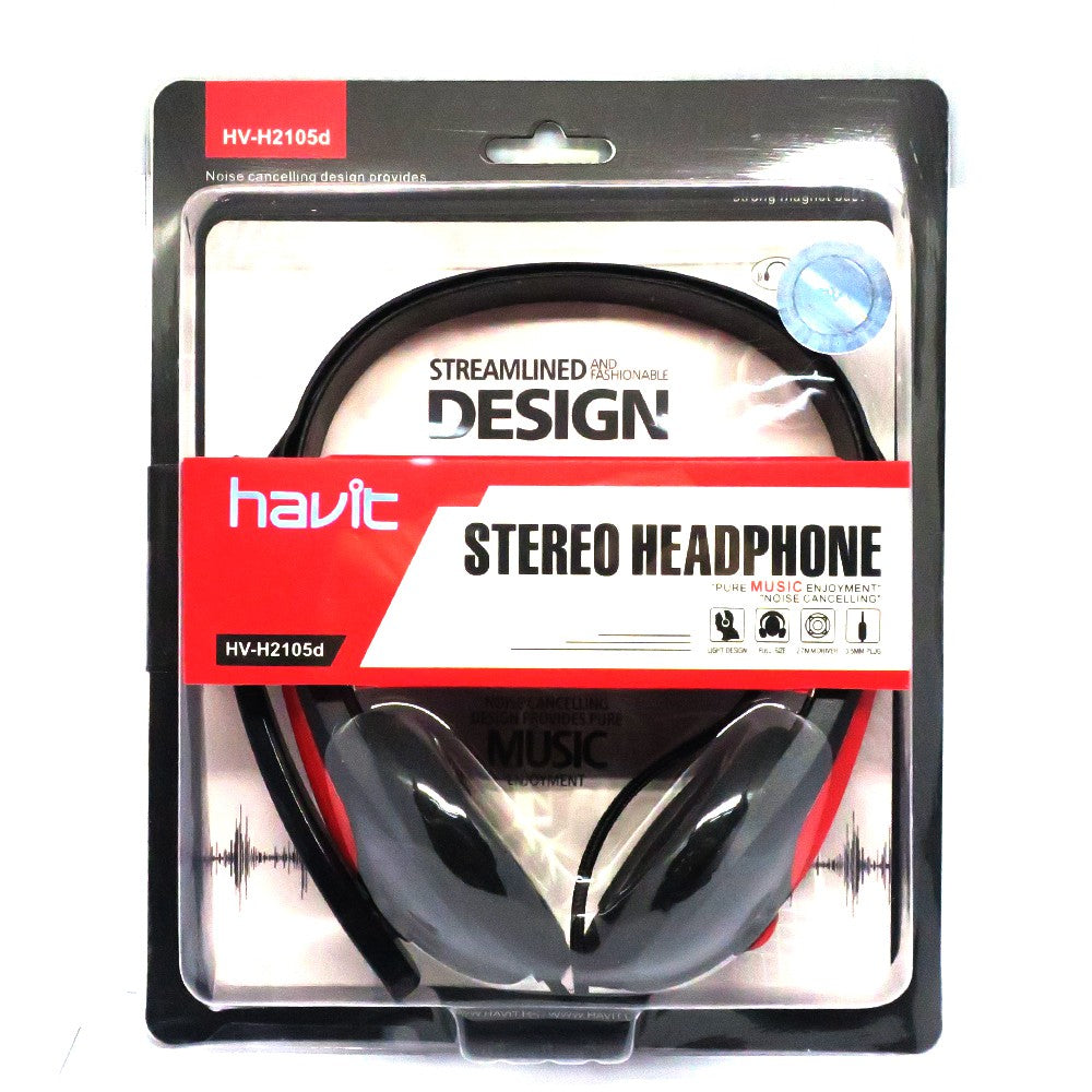 Havit HV-H2105d Stereo Gaming Headphone with Comfortable Design for Enhanced Gaming Experience