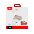Havit i92 Wireless Stereo Earbuds with IPX5 Waterproof and Charging Case for All-Day Listening