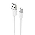 VMIDirect White Phone Data Cord with USB and Micro USB Connectors for Fast Charging