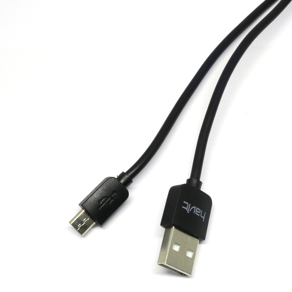 VMIDirect Phone Data Cord in Black with Micro USB and USB connectors for fast charging and data transfer