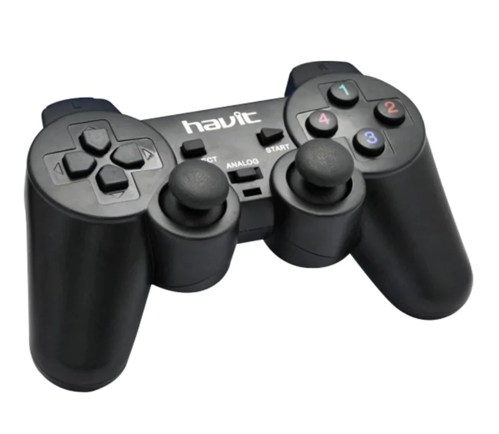 Havit Wired PC Gaming Controller with ergonomic design and responsive buttons for optimal gaming experience