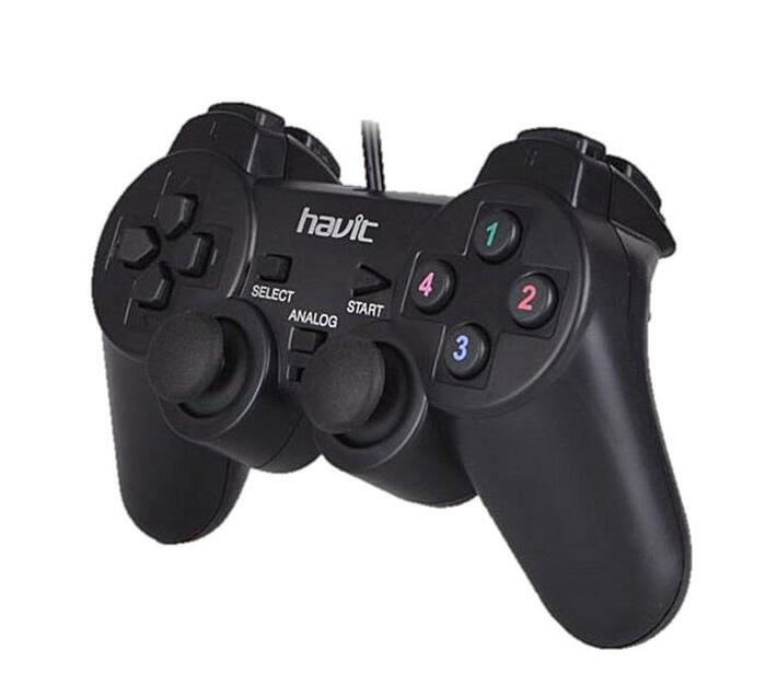 Havit Wired PC Gaming Controller with dual analog sticks and responsive buttons for optimal gameplay