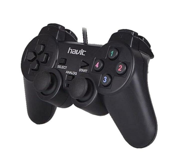 Havit Wired PC Gaming Controller with dual analog sticks and responsive buttons for optimal gameplay