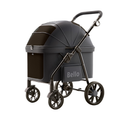 Heavy Duty Pet Stroller by VMIDirect with sturdy wheels and spacious design for comfortable pet transport