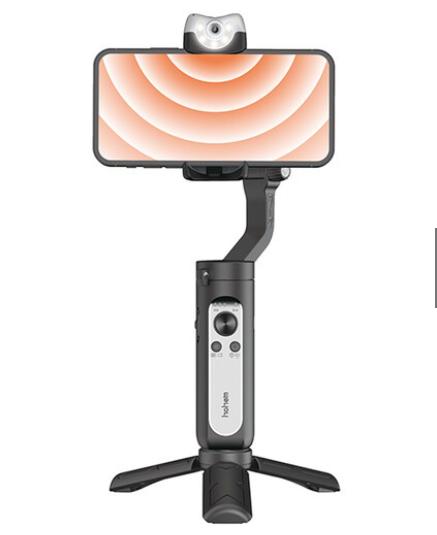 3-axis handheld gimbal with AI tracking for smooth video recording and stabilization