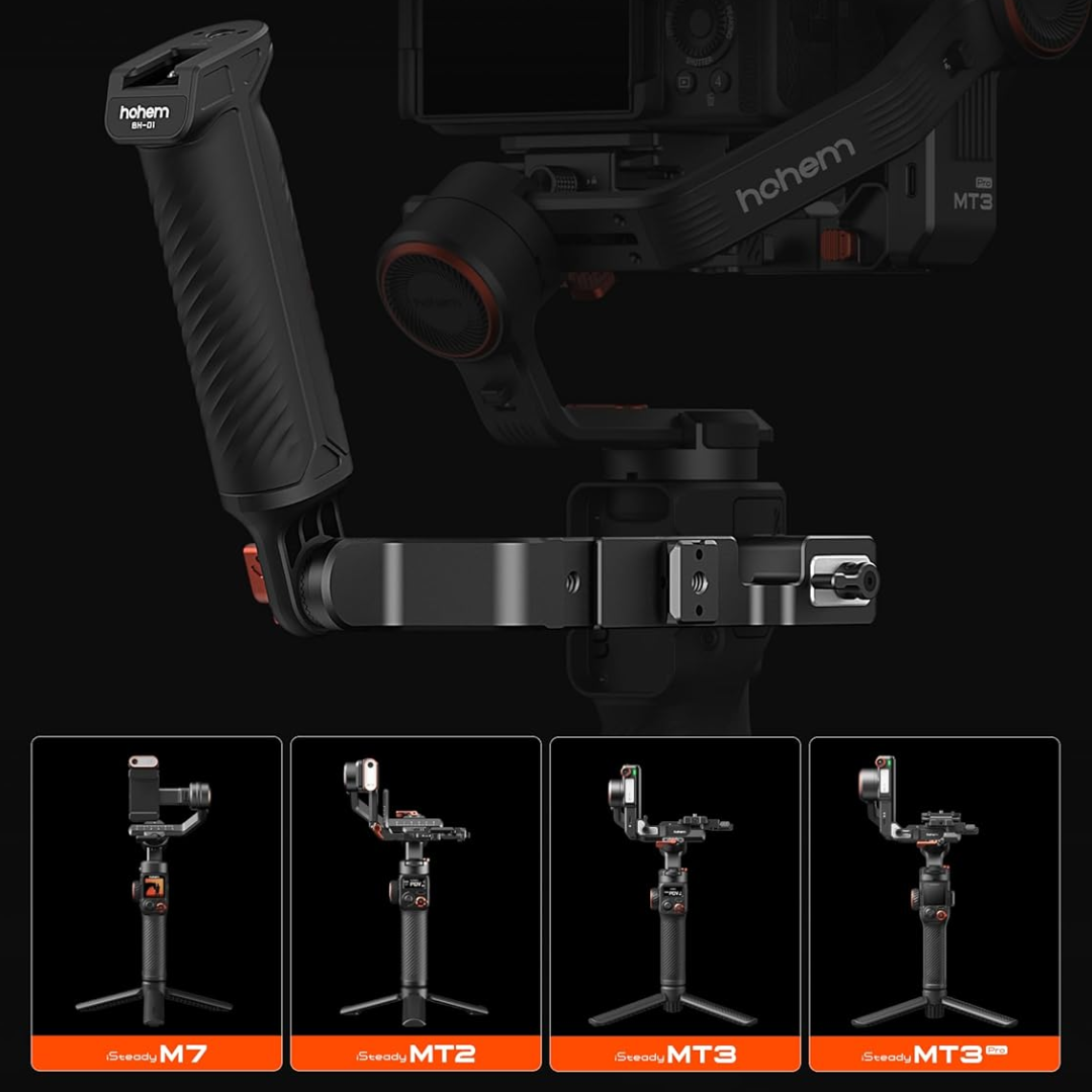 VMIDirect Handgrip Gimbal Handle designed for stable camera support and smoother video shooting