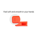 Hohem iSteady X silicone sleeve designed for comfort and grip in vibrant red color