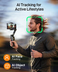 Hohem iSteady X3 SE for vlogging with AI tracking features for active lifestyles
