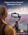 Hohem iSteady X3 SE for vlogging with 3-axis stabilization features for smooth video capture