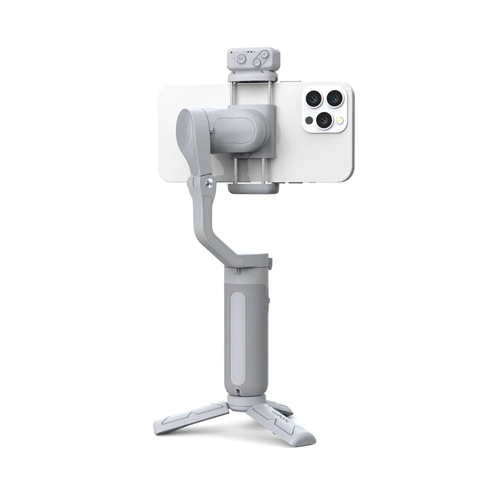 Hohem iSteady XE smartphone gimbal in gray design for stable video recording and photography