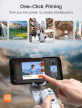 Hohem iSteady XE smartphone gimbal with one-click filming features for creating stunning videos