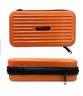 VMIDirect Mini Trunk Carrying Pouch in bright orange with a sleek design and zipper closure