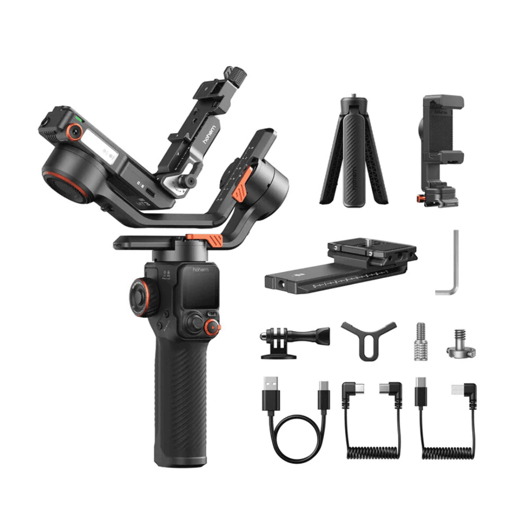 VMIDirect Smart AI Tracking 3-Axis Gimbal with detachable accessories for stable video shooting