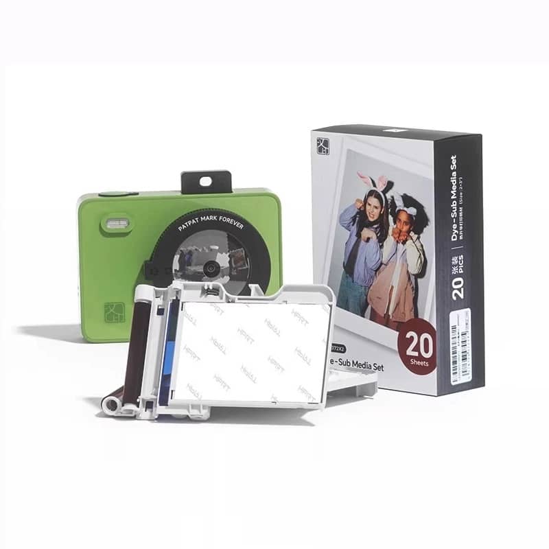 VMIDirect Photo Paper pack with 20 sheets and dye-sub media for vibrant printing