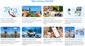 VMIDirect 4K Tiny Waterproof Action Camera with versatile mounting options and FlowState Stabilization