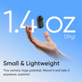 4K Tiny Waterproof Action Camera showcased in a hand, emphasizing its lightweight and portability features