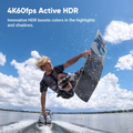 VMIDirect 8K Action Camera capturing a thrilling wakeboard jump with vibrant colors and clarity