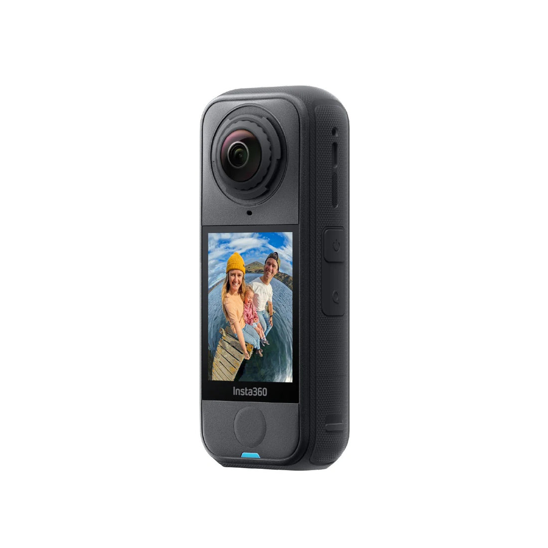 Insta360 8K Waterproof Action Camera with Dual-Lens and Built-In Display for Adventurers