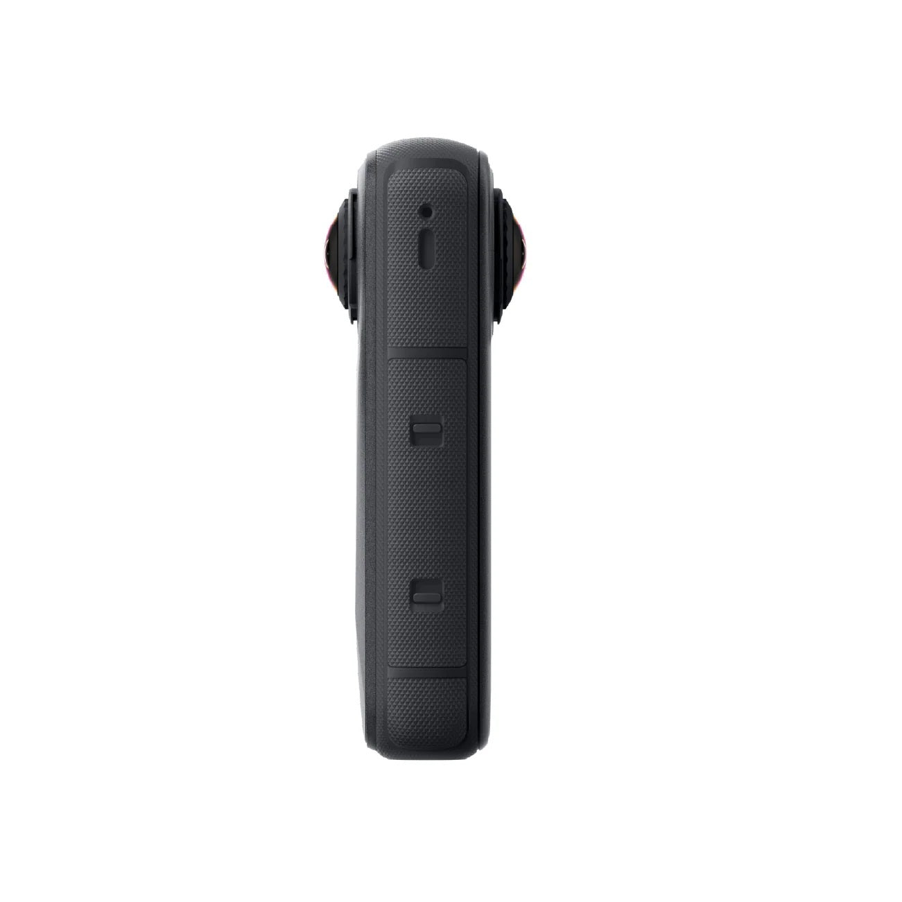 Side view of VMI Direct 8K Waterproof Action Camera with textured grip and control buttons