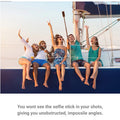 VMIDirect Invisible Selfie Stick for unobstructed photography angles on adventures