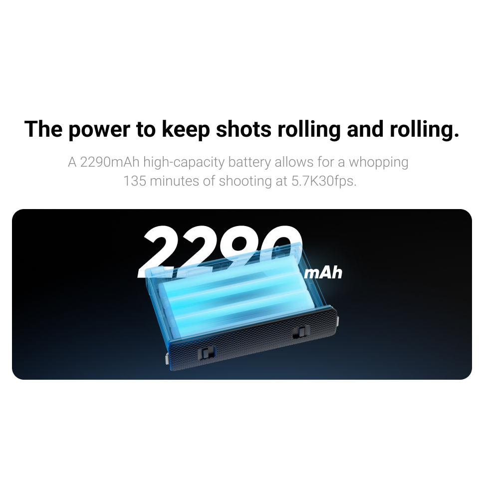 VMIDirect Insta360 X4 Accessories Bundle Pack featuring a 2290mAh high-capacity battery for extended shooting