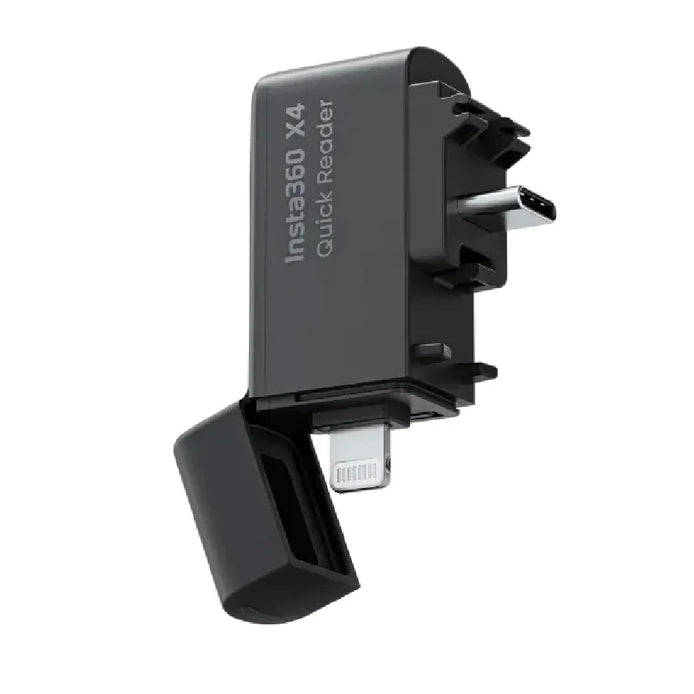 Insta360 X4 Accessories Bundle Pack including Quick Reader for seamless data transfer