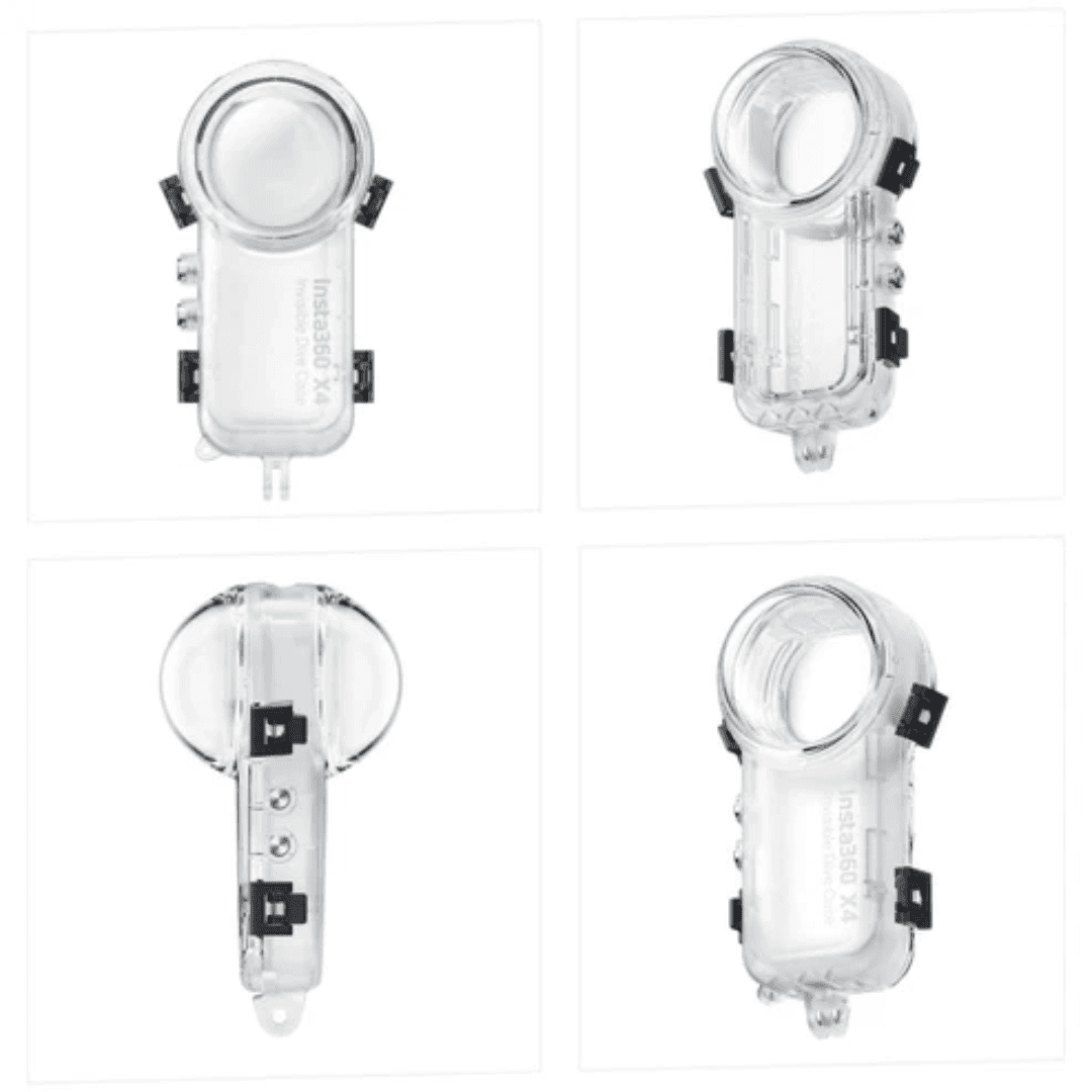 Insta360 X4 Action Camera with Waterproof Case for Underwater Photography and Adventure