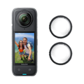 Insta360 X4 Lens Guard with two protective lens covers for optimal camera performance