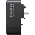 Insta360 X4 Quick Reader charger designed for fast data transfer and efficient charging