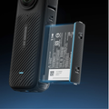 Insta360 X4 Rechargeable Battery designed for extended camera use and easy replacement.