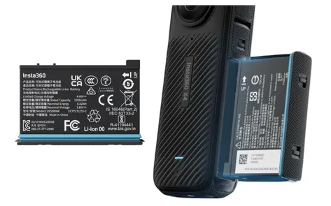 Insta360 X4 Rechargeable Battery for extended camera performance and compatibility with Insta360 models