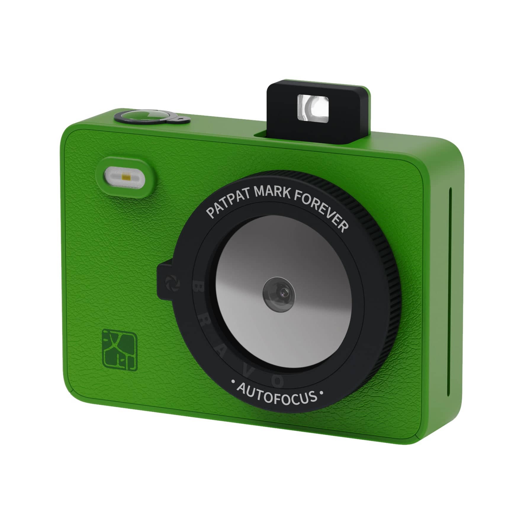 VMIDirect Instant Photo Print Camera in green with autofocus lens and textured finish