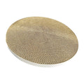 VMIDirect round interactive cat scratch pad made of durable cardboard for cats