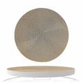 VMIDirect round interactive cat scratch pad made of layered cardboard for cats to scratch and play