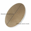 VMIDirect round interactive cat scratch pad made of durable corrugated cardboard with 13 inch diameter