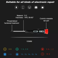 Anti-Slip Professional Screwdriver with colorful rotatable tail for electronic repairs