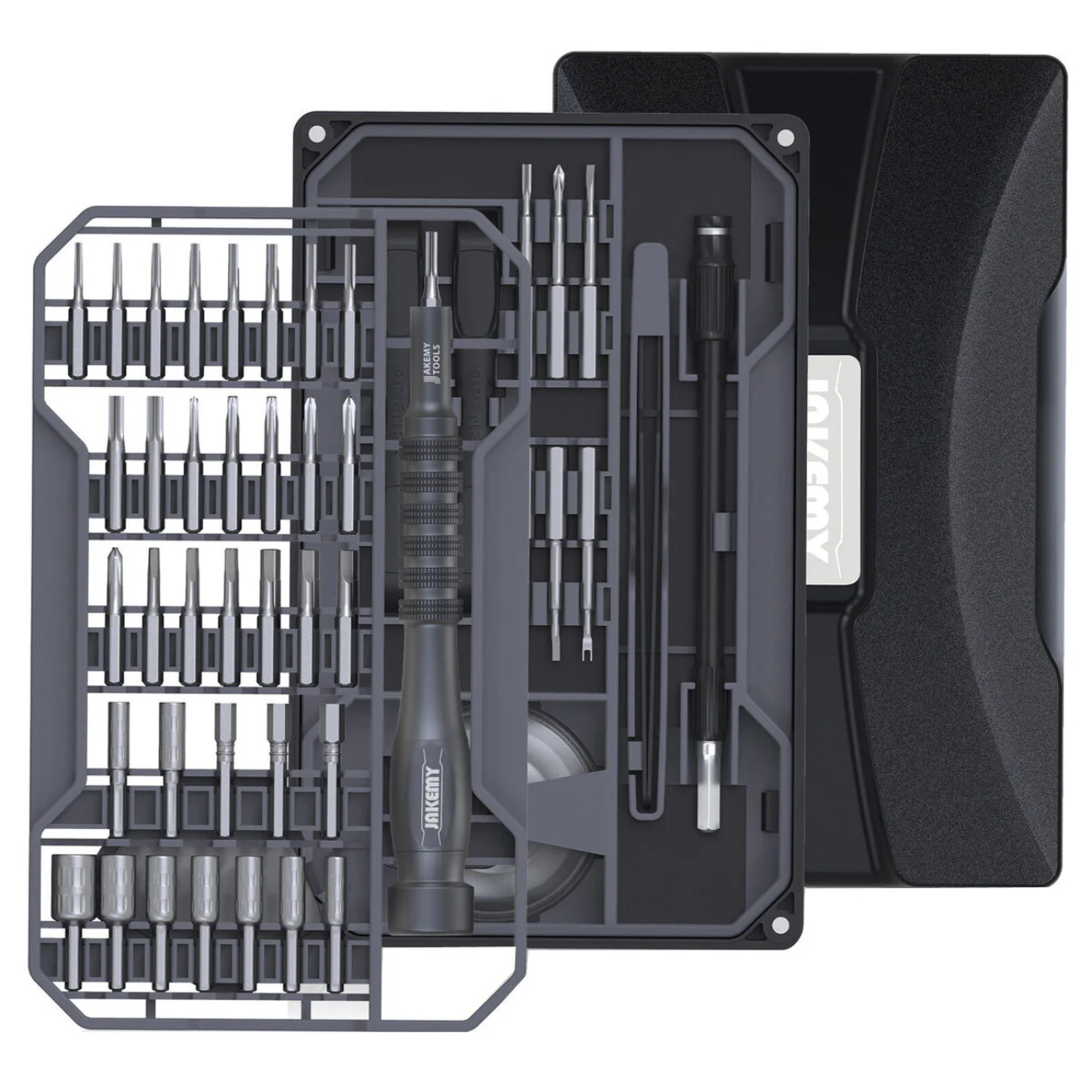 Mini Repair Screwdriver Tool Kit with various bits and tools for precision repairs.