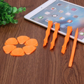 Professional phone repair tool kit with orange prying tools and opening picks for easy mobile repairs