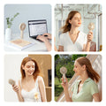 FA21 Portable Handheld Fan in use, perfect for cooling at home, office, and outdoor activities