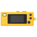 Kodak Charmera Mini Digital Camera in yellow with a compact design and easy-to-use controls