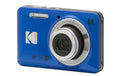 VMI Direct PIXPRO FZ55 Digital Camera in blue with 5x wide-angle zoom lens and Full HD capabilities