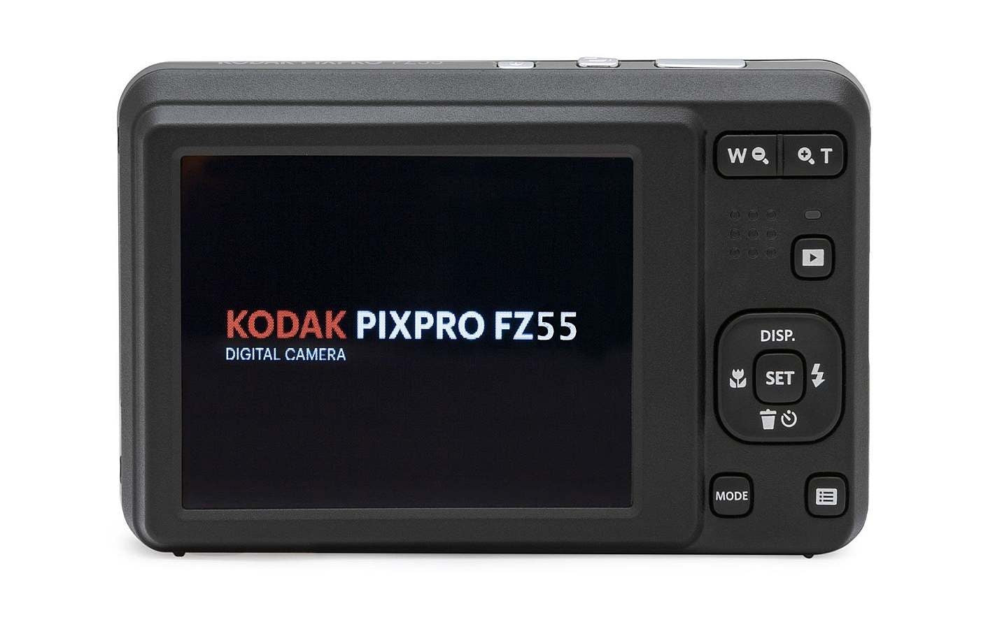 Rear view of Kodak PIXPRO FZ55 Digital Camera showcasing the screen and controls