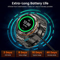KOSPET T3 Ultra Military Smartwatch with a durable design and extra-long battery life for various usage scenarios