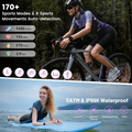 Kospet Tank S2 rugged smartwatch with 170+ sports modes and 5ATM waterproof rating for outdoor enthusiasts