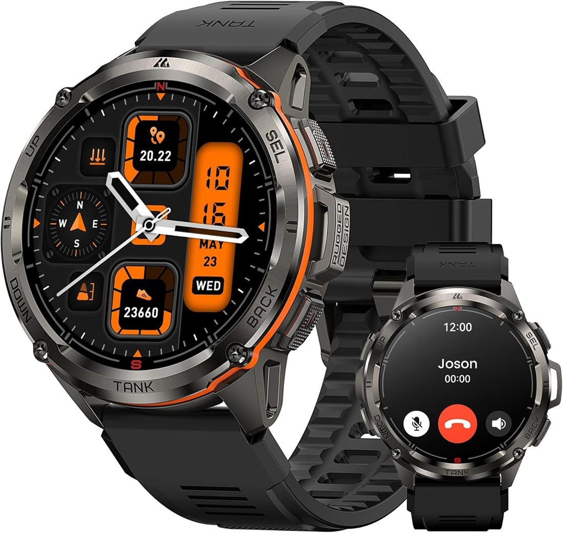 KOSPET TANK T3 Ultra GPS smartwatch featuring a rugged design and vibrant display for fitness tracking