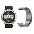 KOSPET TANK T3 Ultra GPS smartwatch with metal and rubber bands for outdoor enthusiasts